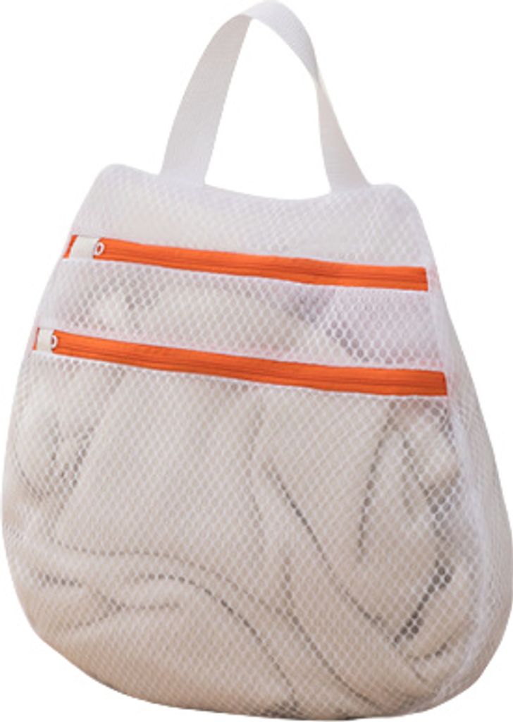 INF 2er-Pack verbesserte Wäschesäcke mit Doppelreißverschluss 40 x 40 cm