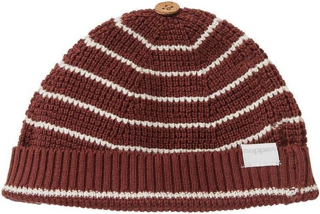 Noppies Mütze Breyten braun 3-6 m