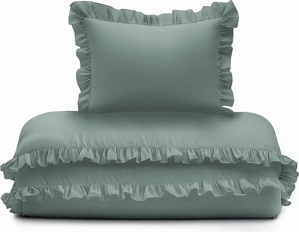 Súprava detskej posteľnej bielizne s volánikmi 90x120 Obrázok produktu 