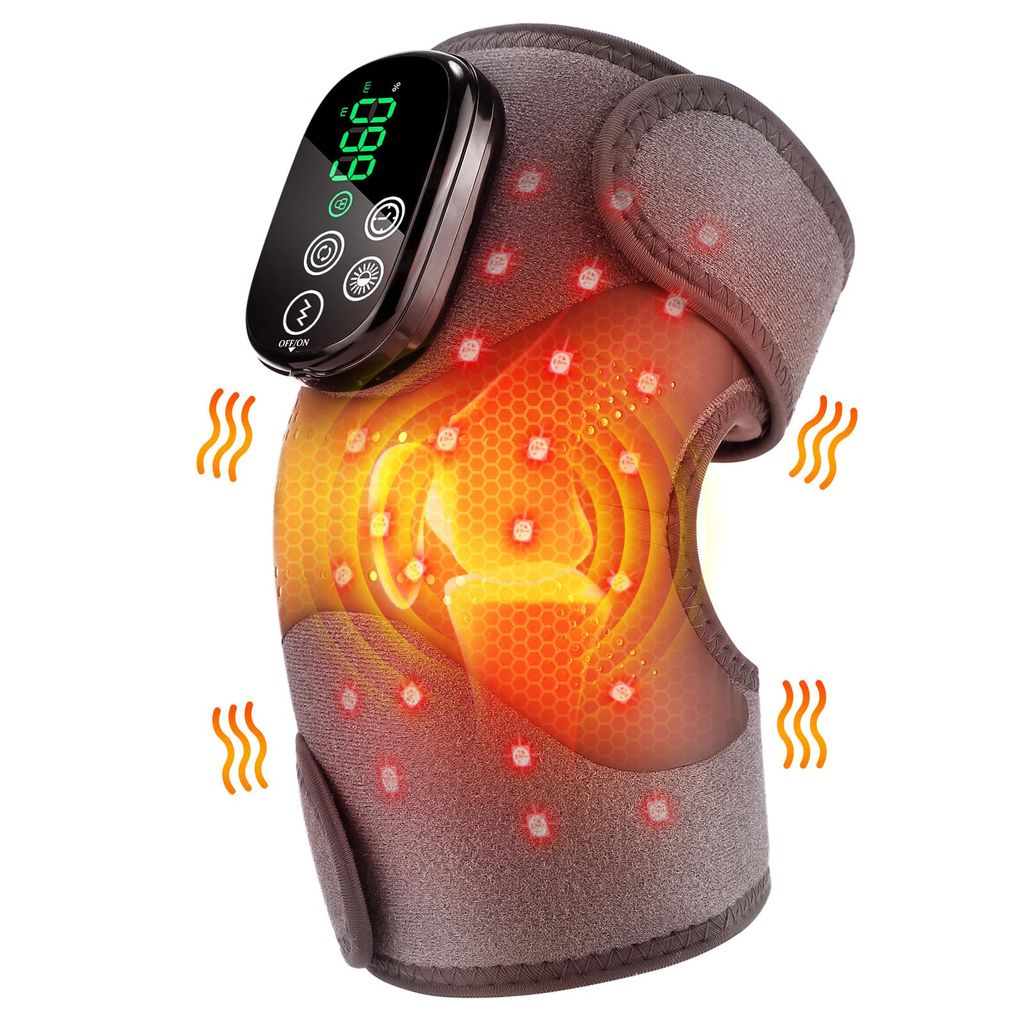 Tekoo Massagegerät Rotlicht Kniebandage mit Massage, Produktbild 