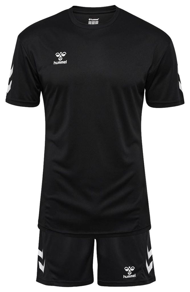 hummel  Sportset T-Shirt Shorts Regular Fit Logodruck Produktbild 