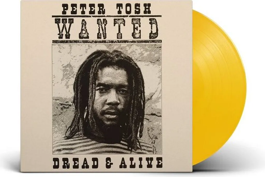 Peter Tosh Wanted Dread And Alive Vinyle Jaune Recyclé Édition Limitée