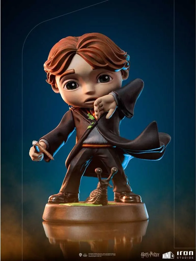 Statue de collection Ron Weasley Minico Harry Potter en PVC Iron Studios - 12