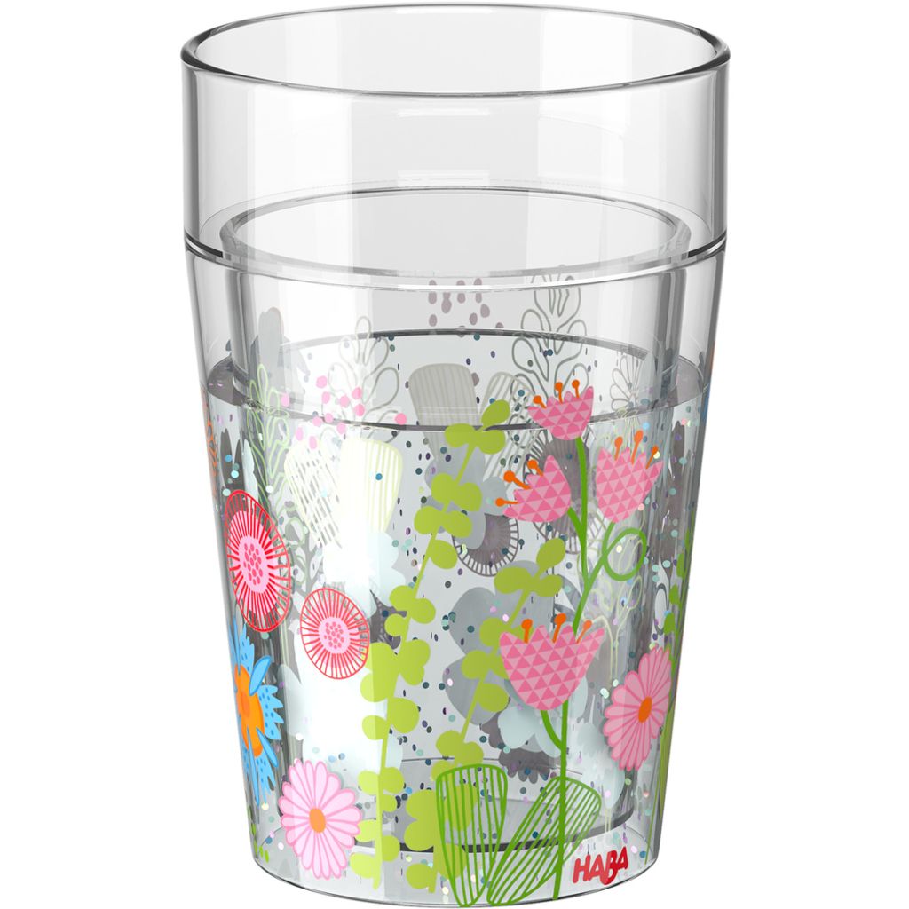 Haba HABA Glitzerbecher Blumen Sonstige
