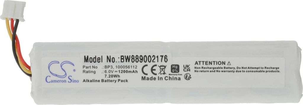 vhbw Batterie Ersatz für Telenot BP3, 100056112 für Produktbild 
