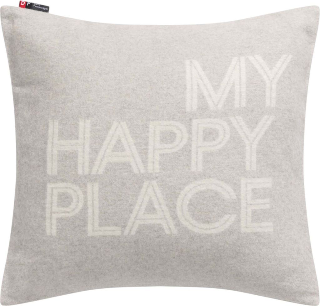 David Fussenegger - SILVRETTA KISSENHÜLLE MY HAPPY PLACE - Produktbild 