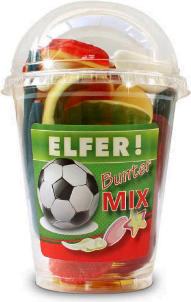 Snack Service Bunter MIX Elfer Becher Bunte Fruchtgummi Produktbild 