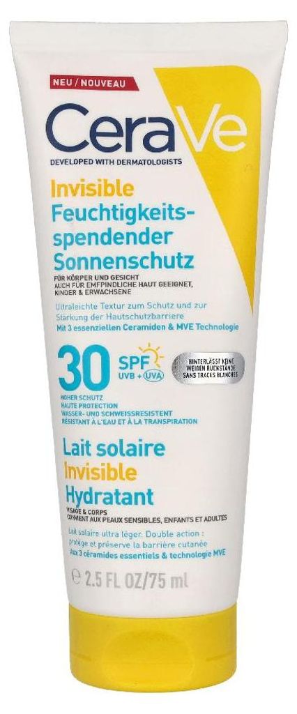 CeraVe Solar mleczko do opalania Milk SPF 30+ 75 ml Zdjęcie produktu 