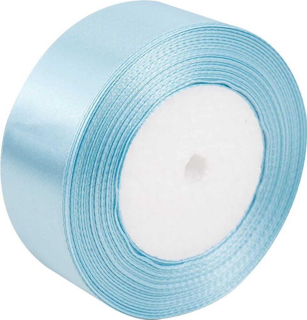 Satinband perlblau 38mm - 32mb