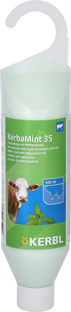 Kerbl Euterpflegemittel Kerbamint Hängeflasche 500 Ml