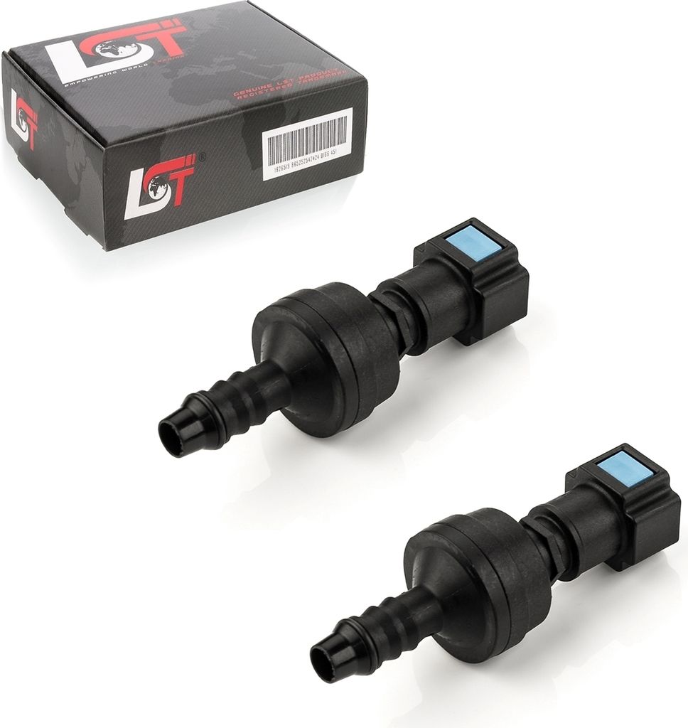 2x Schnellverschluss Kraftstoffleitung Ventilanschluss 7,89x8mm für AUDI PORSCHE
