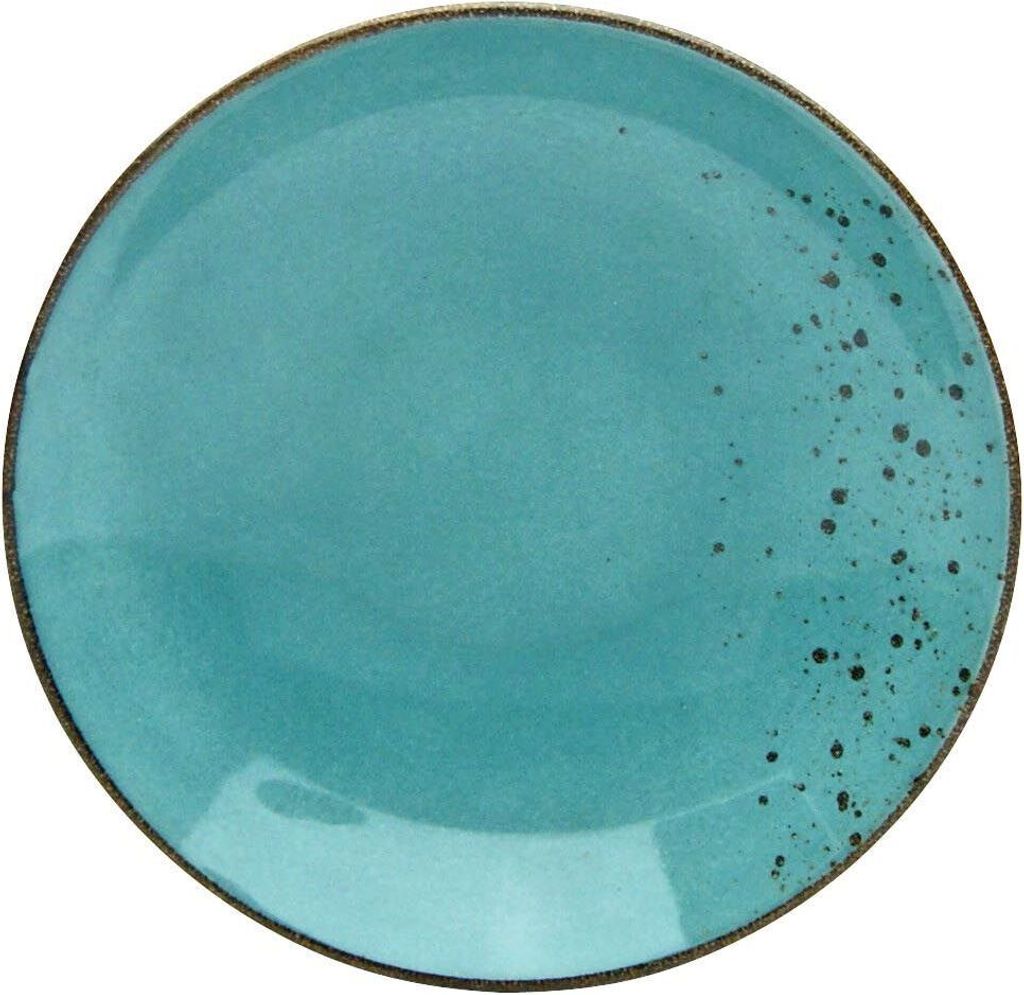 CreaTable, 22041, Nature Collection Water, Suppenteller 6-tlg, Steinzeug