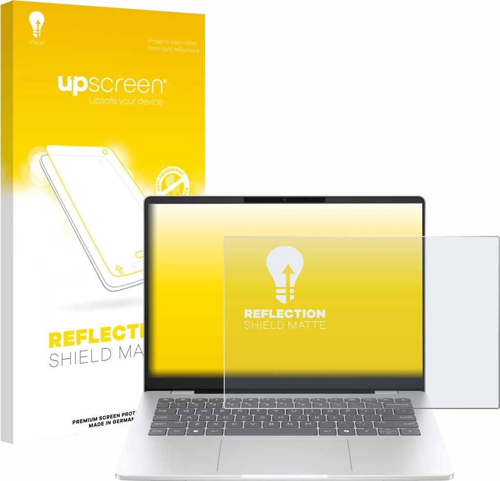 upscreen Schutzfolie für HP OmniBook 7 14" Laptop AI Displayschutz Displayschutzfolie Folie Matt Entspiegelungsfolie