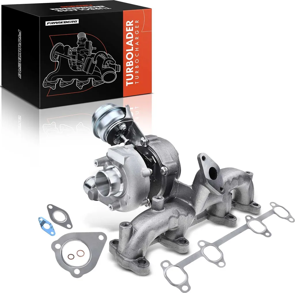 Frankberg Turbocompresseur avec Collecteur pour Opel Astra H et Fiat Croma