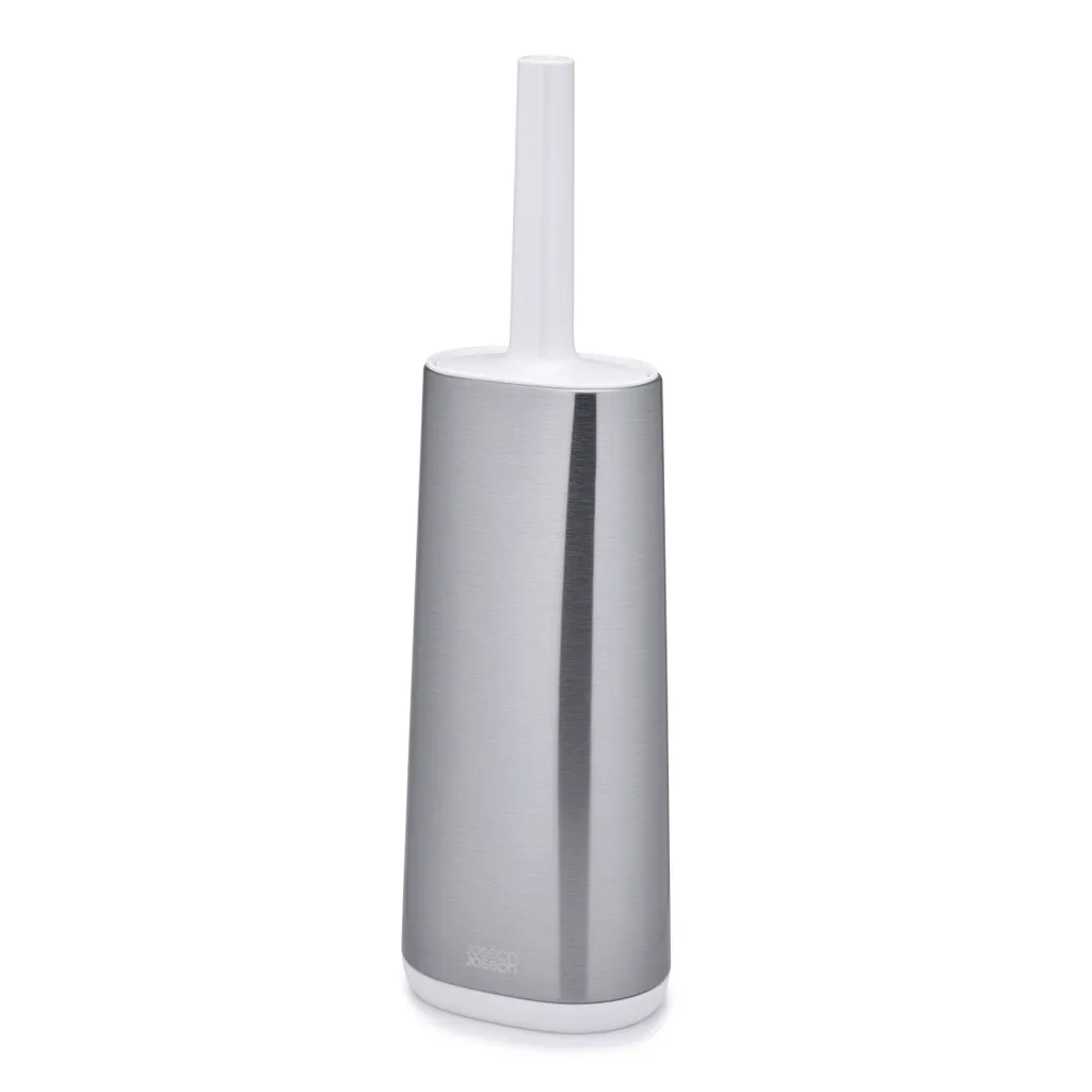 Joseph Joseph Flex Brosse WC avec Support en Acier Inoxydable Argenté - 7