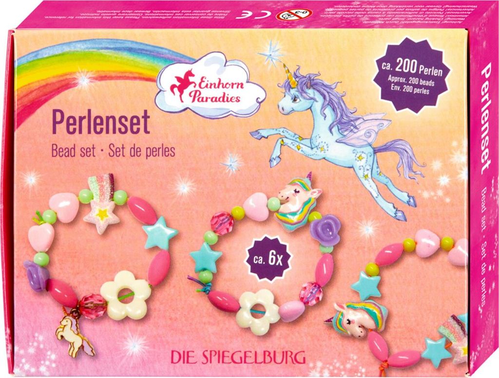 Coppenrath 18759 Perlenset - Einhorn-Paradies Produktbild 