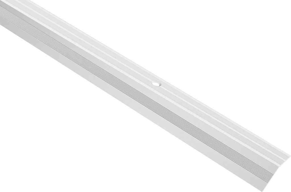 Effector Abschlussprofile aus eloxiertem Aluminium - Anpassungsprofil Bodenleiste - (1,8 Meter Silber) Übergangsprofil Bodenleisten Ausgleichsprof...