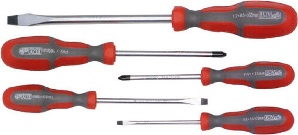 Schraubendreher Set 5-tlg. - Schraubenzieher Satz - FAMEX Produktbild 