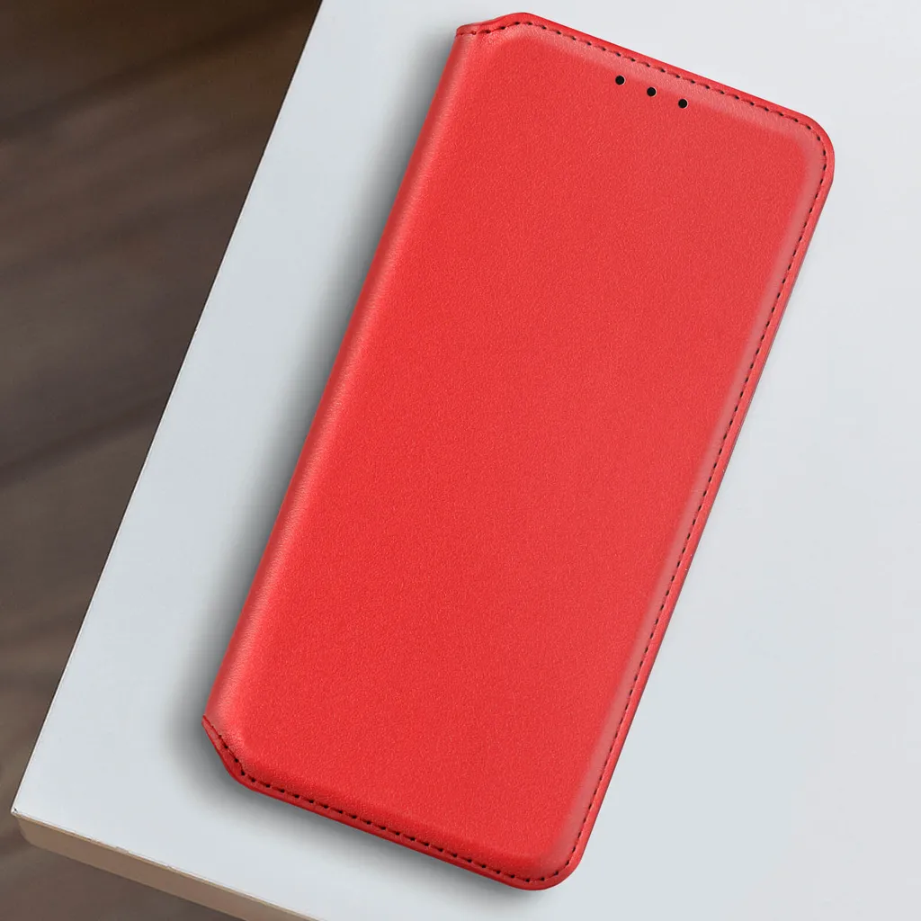 Cover Samsung A03s Rosso in Ecopelle Classic - Protezione Elegante - 5