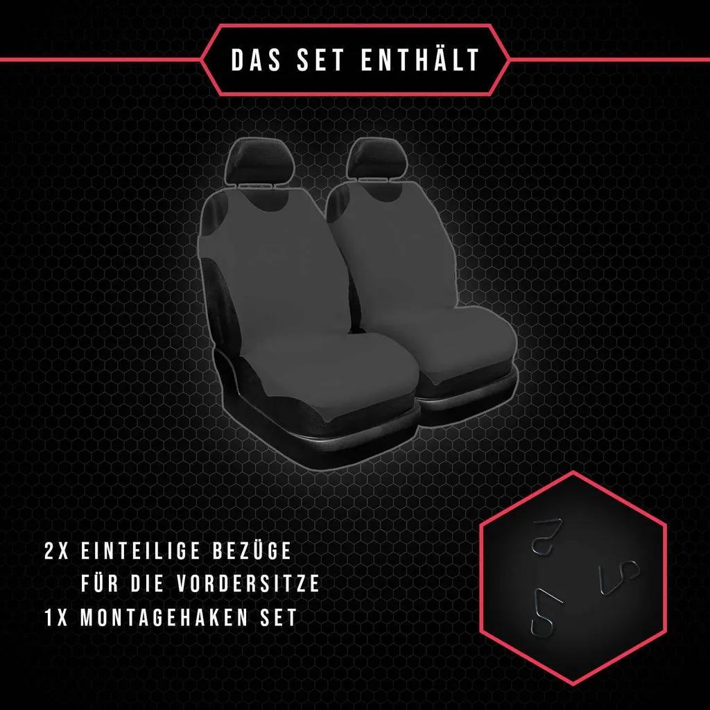 Coprisedili Seat Cordoba Grigio 1+1: Proteggi i Tuoi Viaggi - 5