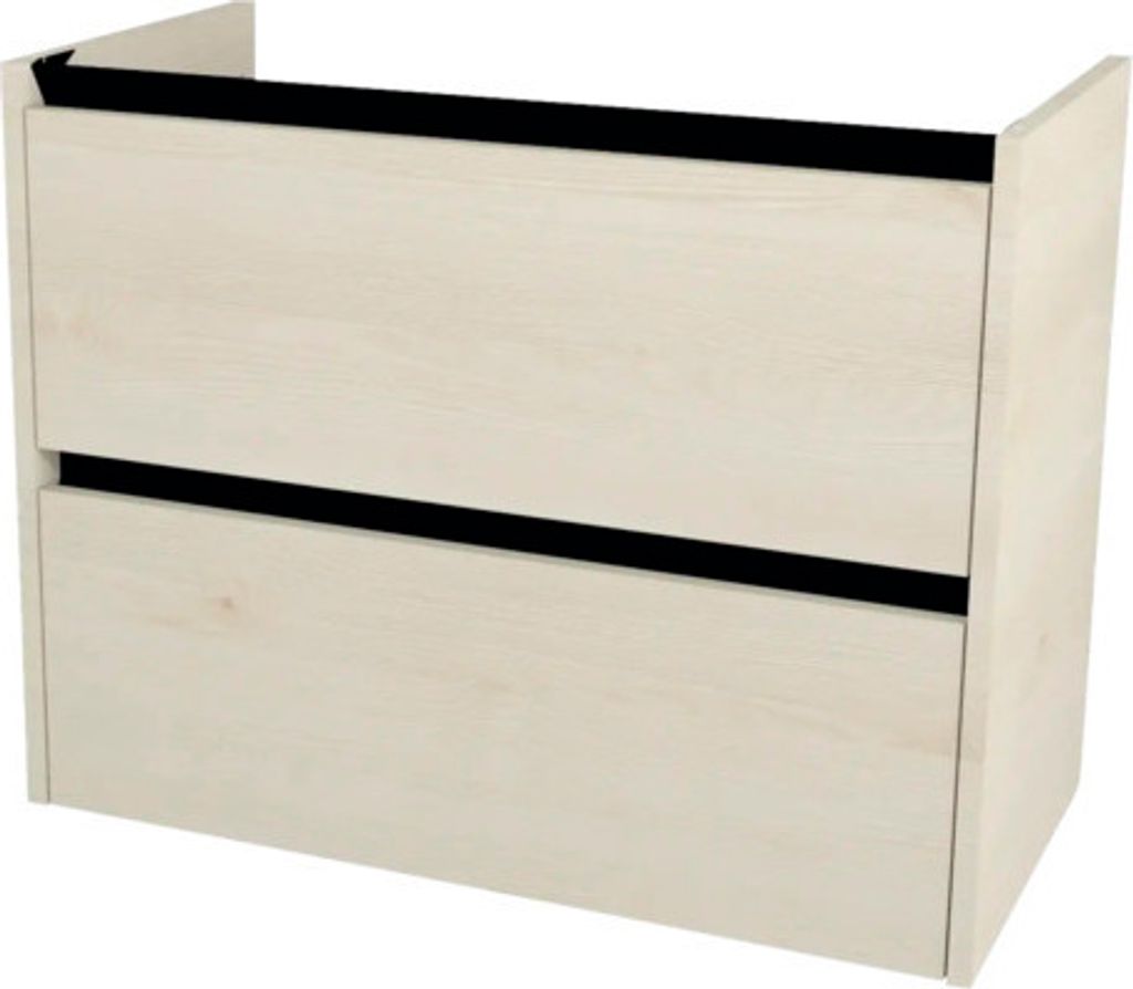 Waschbeckenunterschrank Devo Etna 2.0 81x64x40 cm ohne Waschbecken polar aland pine