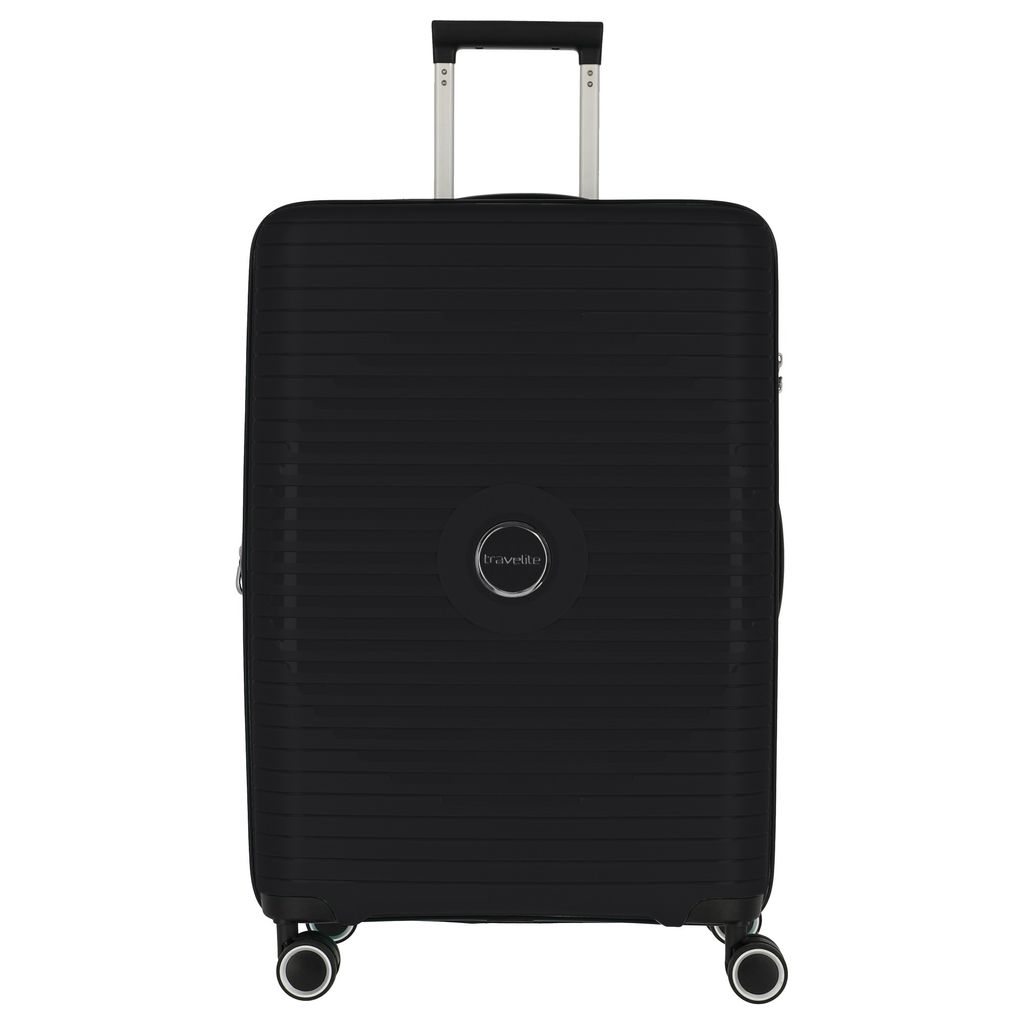 Travelite Hartschalenkoffer Orbita Dehnfalte M schwarz Produktbild 