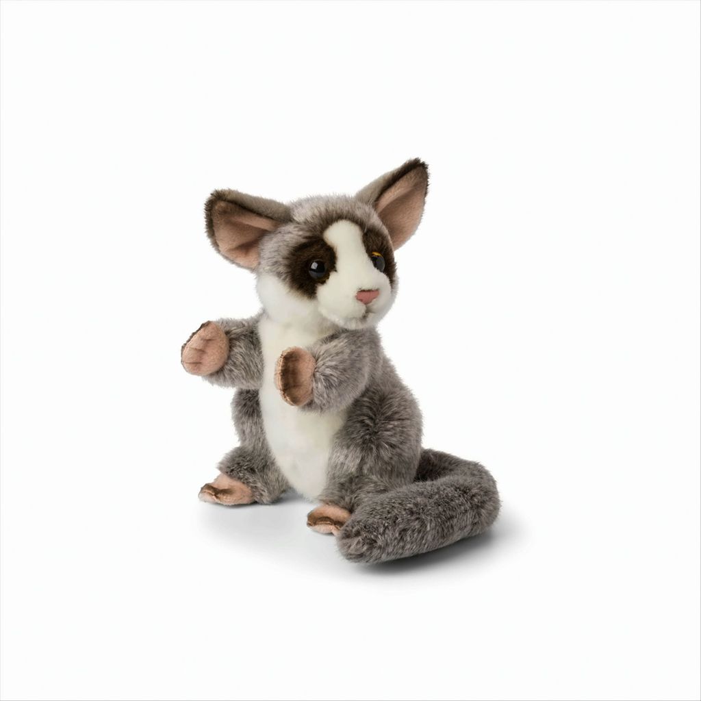 WWF Plüschtier Buschbaby Galago – Lebensechtes Kuscheltier Ca. 18 Cm, Superweich, Handwaschbar