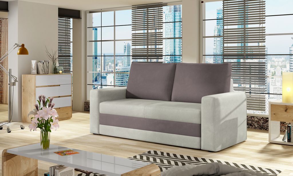 Sofa mit Schlaffunktion ohne Bettkasten, Moderne Stil, Produktbild 