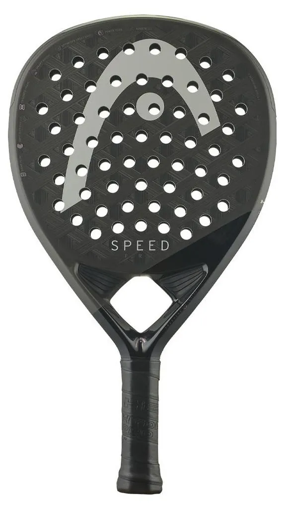 Raquette de Padel Head Speed Pro 2025 - Modèle Polyvalent Gris Anthracite