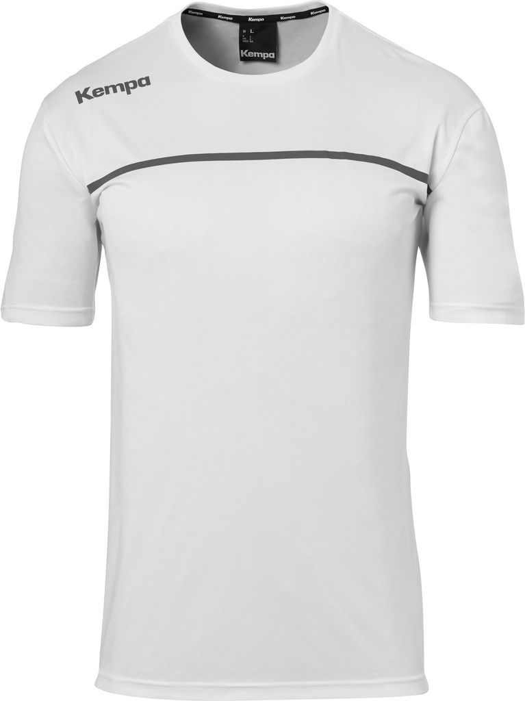 Kempa EMOTION 2.0 POLY SHIRT 140 weiss/anthra