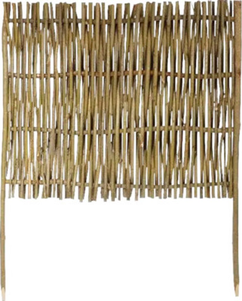 Vorgartenzaun Konsta 120 x 100 cm Weide natur Produktbild 
