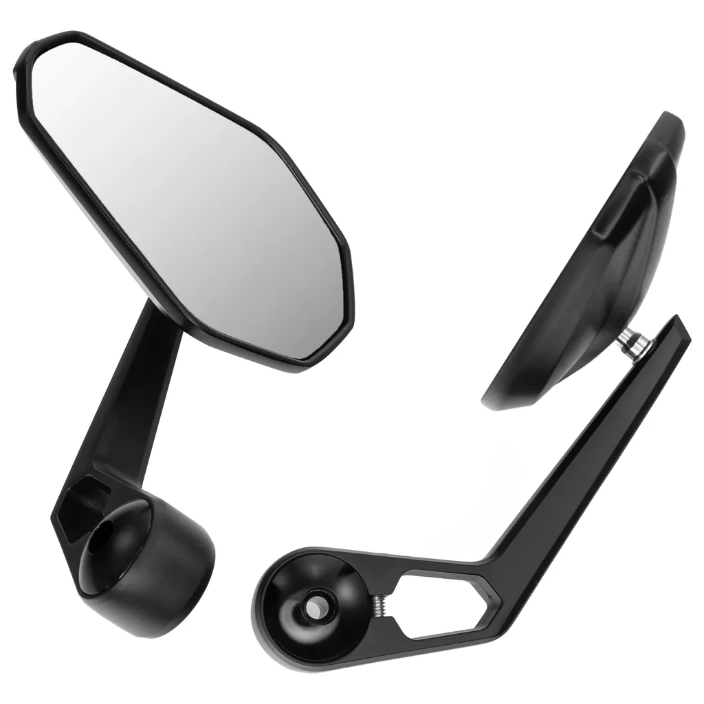 Specchio Manubrio SOLID 2 M6 Nero Universale | Qualità Prezzo Top - 3