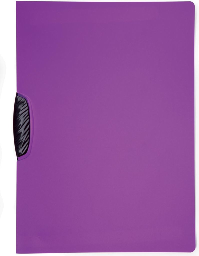 Durable Klemm-Mappe A4 fl.tr SWINGCLIP für 30 Blatt transluzent