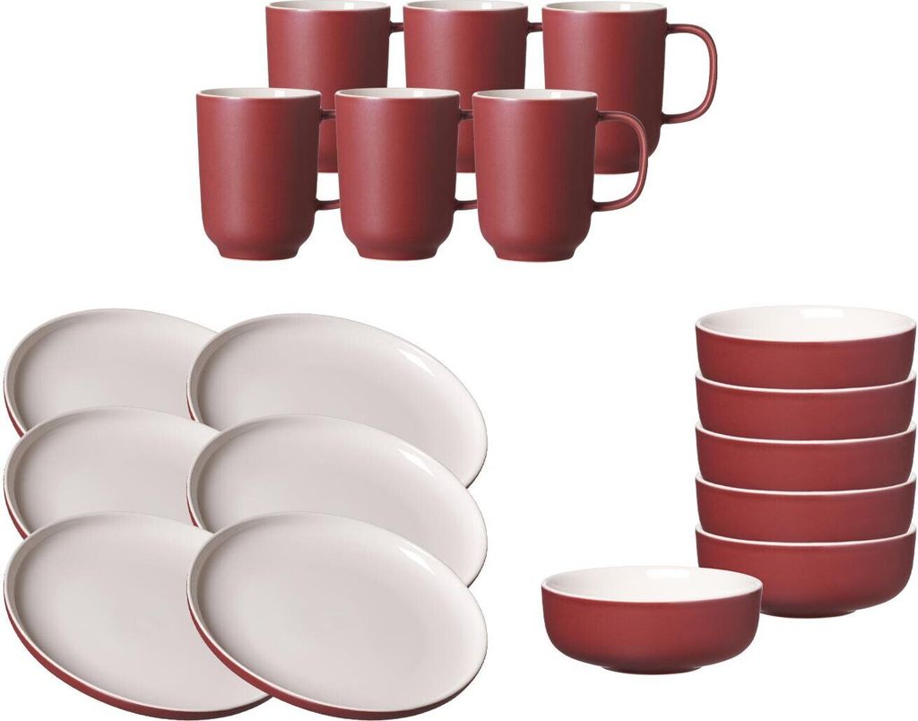 Ritzenhoff & Breker JASPER Frühstücksservice 18-tlg. beere