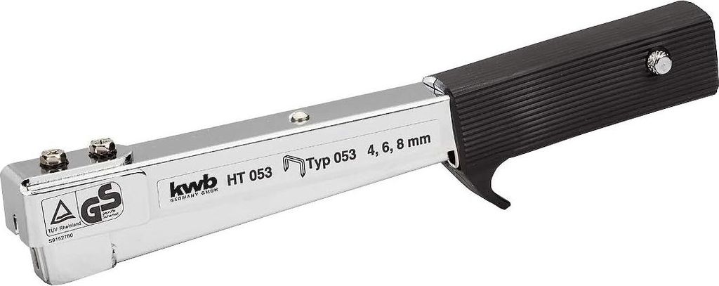 KWB Hammertacker HT 053 für Klammern Typ 053 bis 8 mm