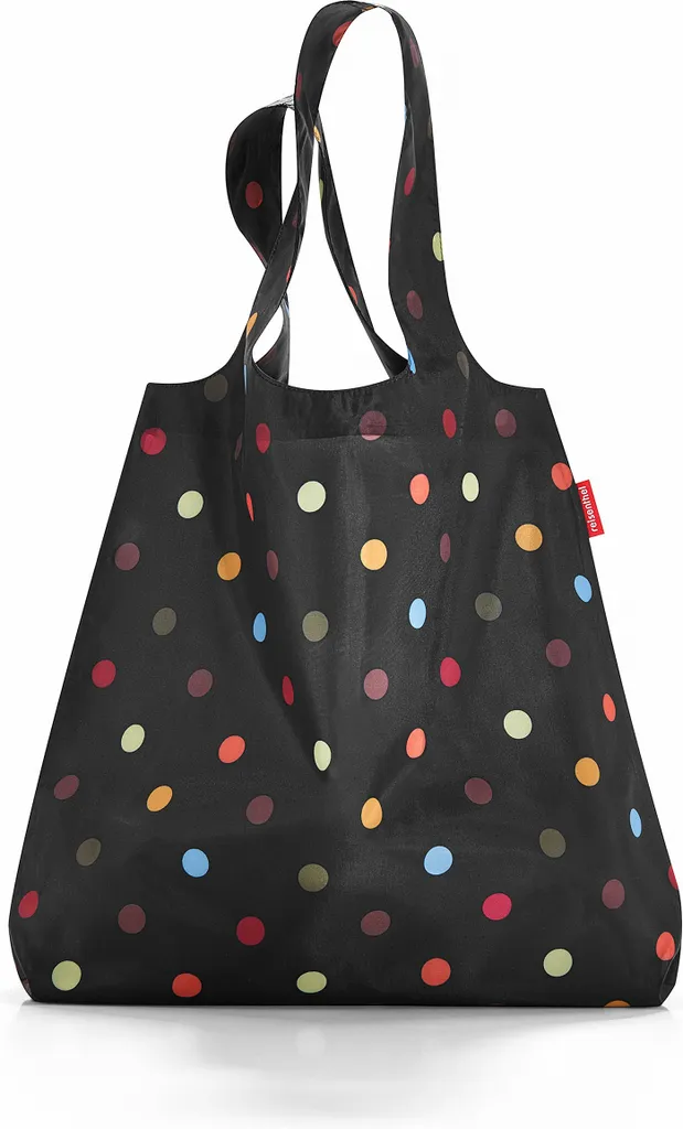 Sac de Courses Pliable Reisenthel Mini Maxi Shopper - Pois Noir AT7009
