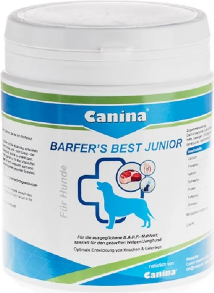 Canina Barfer's Best Junior 850g: Integratore BARF per Cuccioli