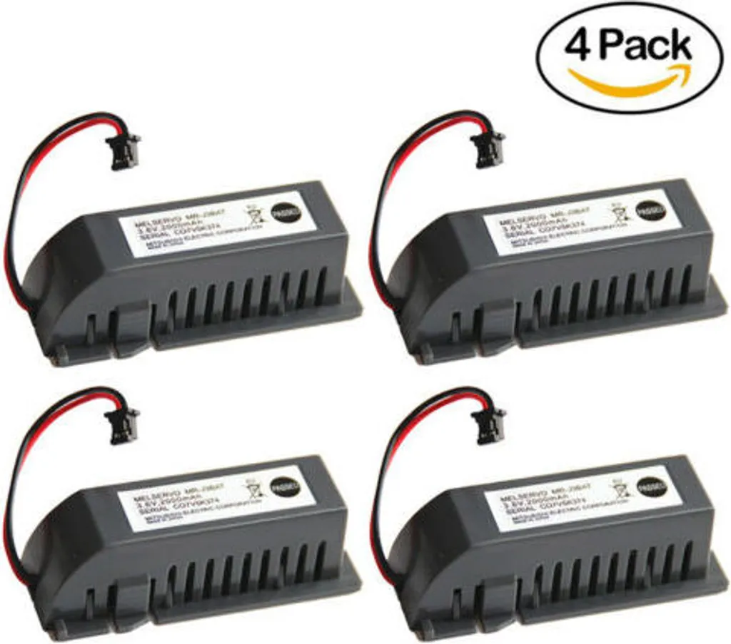 Évitez les Pertes de Données Mitsubishi avec le Pack 4 Batteries MR-J3BAT