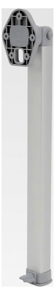 Höhenverstellbares Tischbein, klappbare Tischunterstützung 54-93 cm Höhe, 25 kg Tragkraft, leichtgrau, für Campingboote und Wohnmobile
