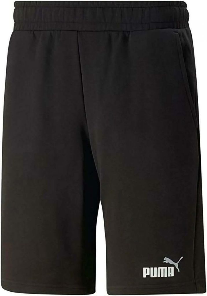 Puma ESS+ 2 Shorts für Herren aus Baumwolle, Größe:M, Farbe:Schwarz