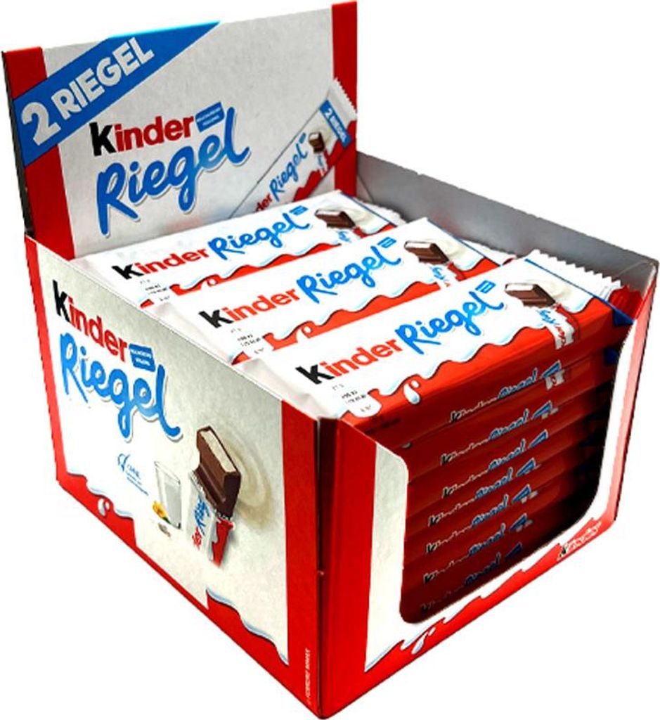 Kinder Riegel - Kiste mit 24x 42g mit 2 Riegel pro Packung Produktbild 