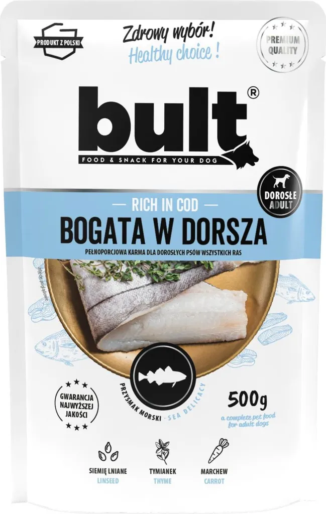 Alimentation Humide Chien Bult Mielonka Mix Saveurs Appétence 30x500g