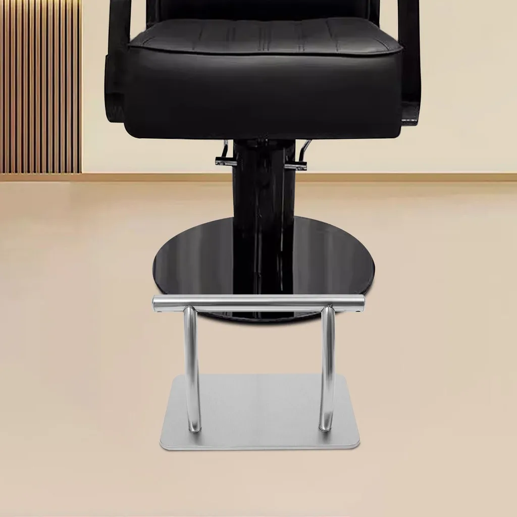 Support de Pieds de Bureau Design Élégant Argent, Structure Métal Robuste