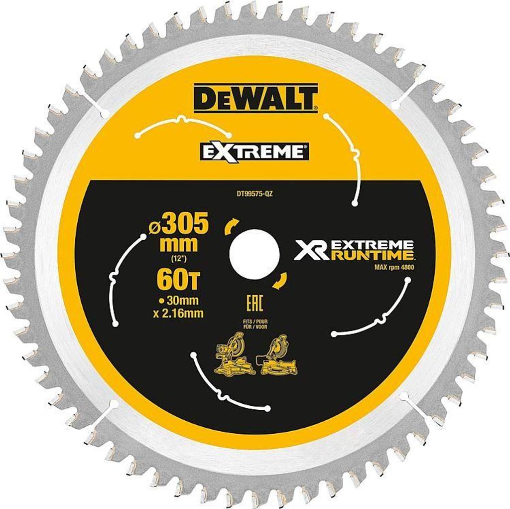 DEWALT Kreissägeblatt 305 x 30 mm 42 Zähne Produktbild 