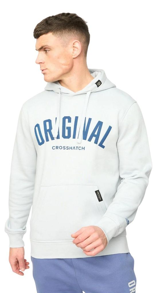 Crosshatch - "Kensby" Kapuzenpullover für Herren BG2477 (L) (Hellblau)