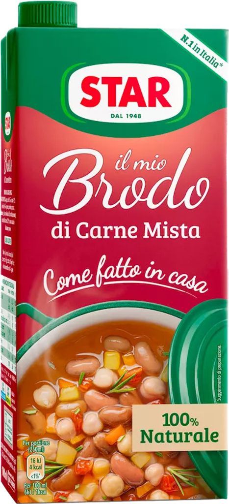 Fleischbrühe il mio Brodo di Carne Mista 1l - Star Produktbild 