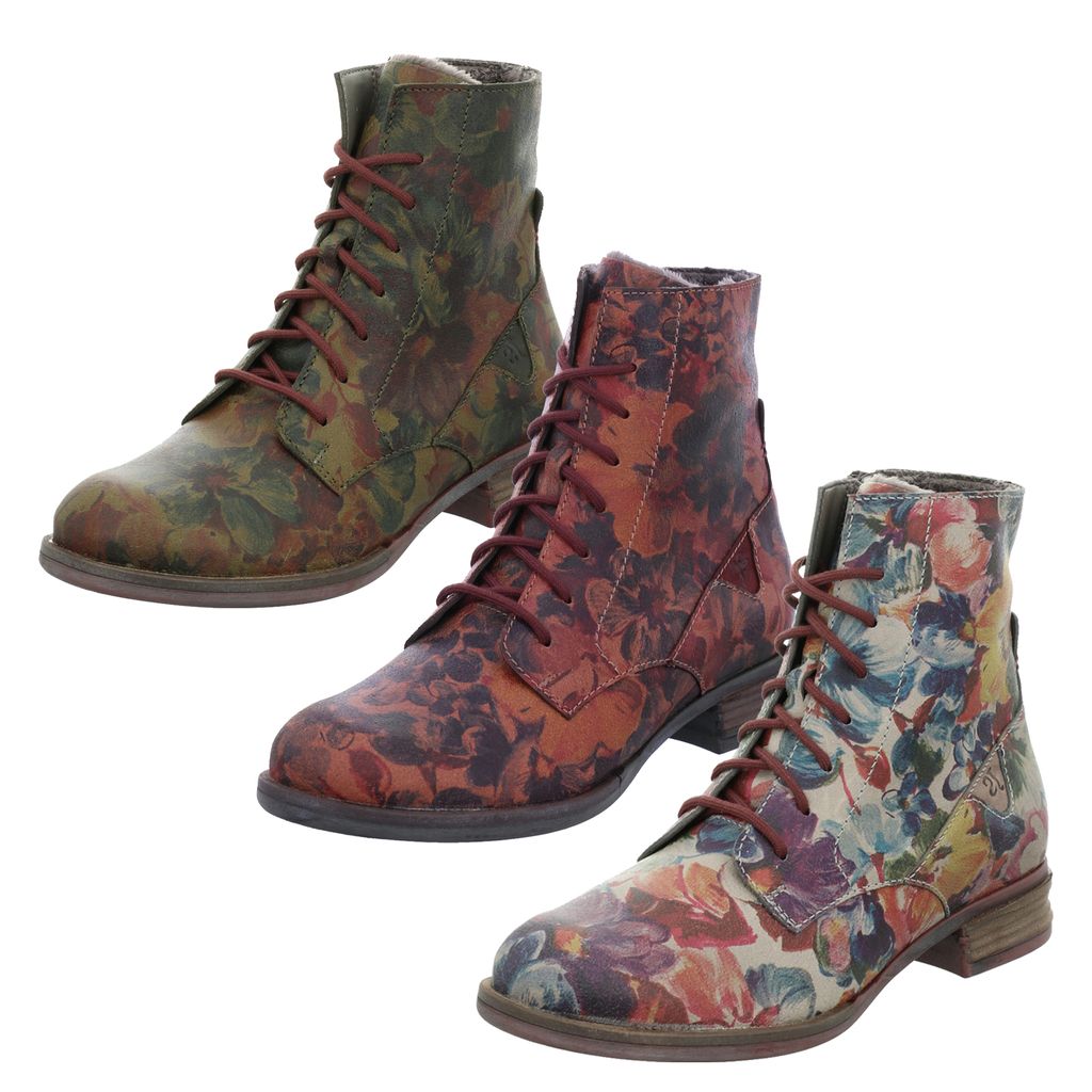 Josef Seibel 76501-VL855 Sanja 01 Damen Schuhe Stiefeletten Boots, Größe:37 EU, Farbe:Mehrfarbig