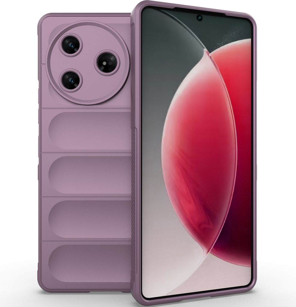 Handyhülle für Tecno Camon 30 Pro 5G Weich TPU Silikon Stossfest Anti-rutsch Hülle Lila