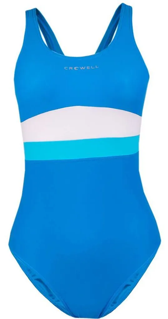 Maillot de bain bicolore Crowell Katie MR682 résistant au chlore 92cm