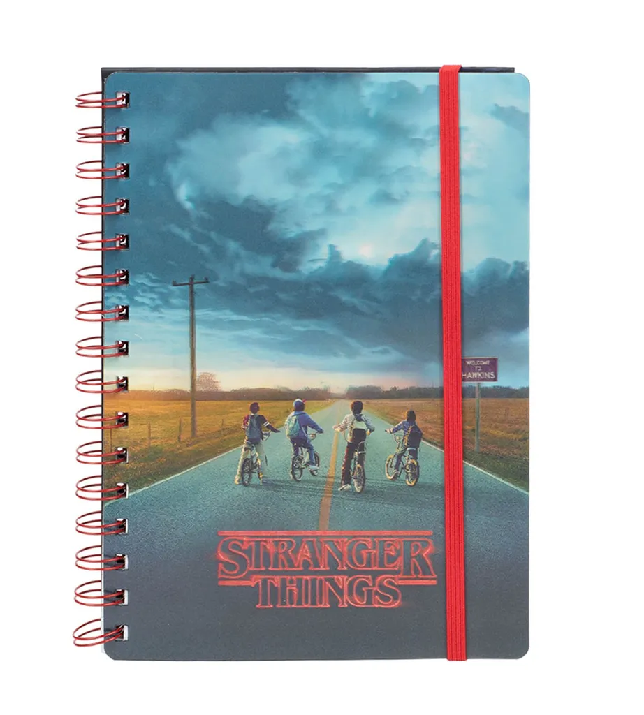 Stranger Things Mind Flayer Notes A5 con copertina 3D